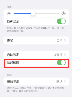 天涯苹果授权维修站分享iPhone轻点无法唤醒怎么办