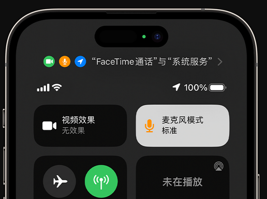 天涯苹果授权维修网点分享iPhone在通话时让你的声音更清晰 