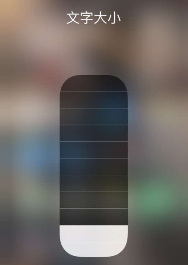 天涯苹果手机维修分享小技巧：在 iPhone 控制中心快速调节字体大小 