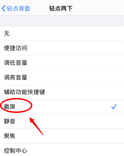 天涯苹果手机维修分享iPhone12如何启用双击截屏 